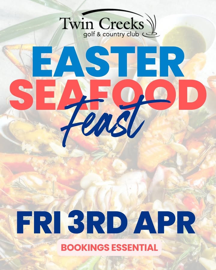 Featured image for “Easter Seafood Feast at Twin Creeks Golf”