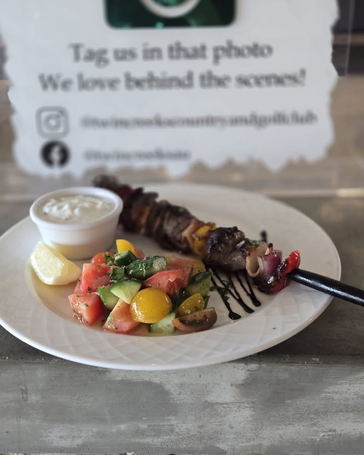 Featured image for “Beef & Bacon Kebab at Twin Creeks Golf Bistro”