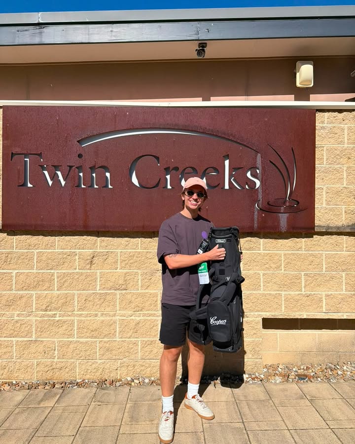 Featured image for “Lucky Winner Jo Claims Her New Bag at Twin Creeks Golf”