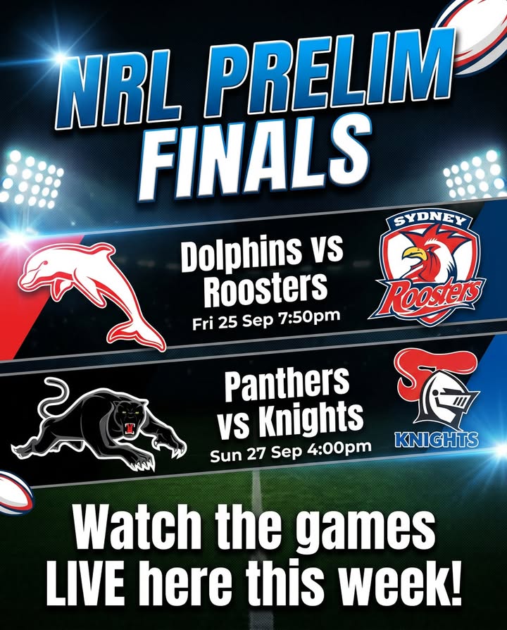 Featured image for “NRL Prelim Finals Live at Twin Creeks Golf This Weekend”